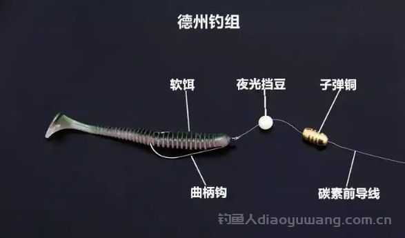 德州钓组一般用几克铅?德州钓组怎么绑主线?